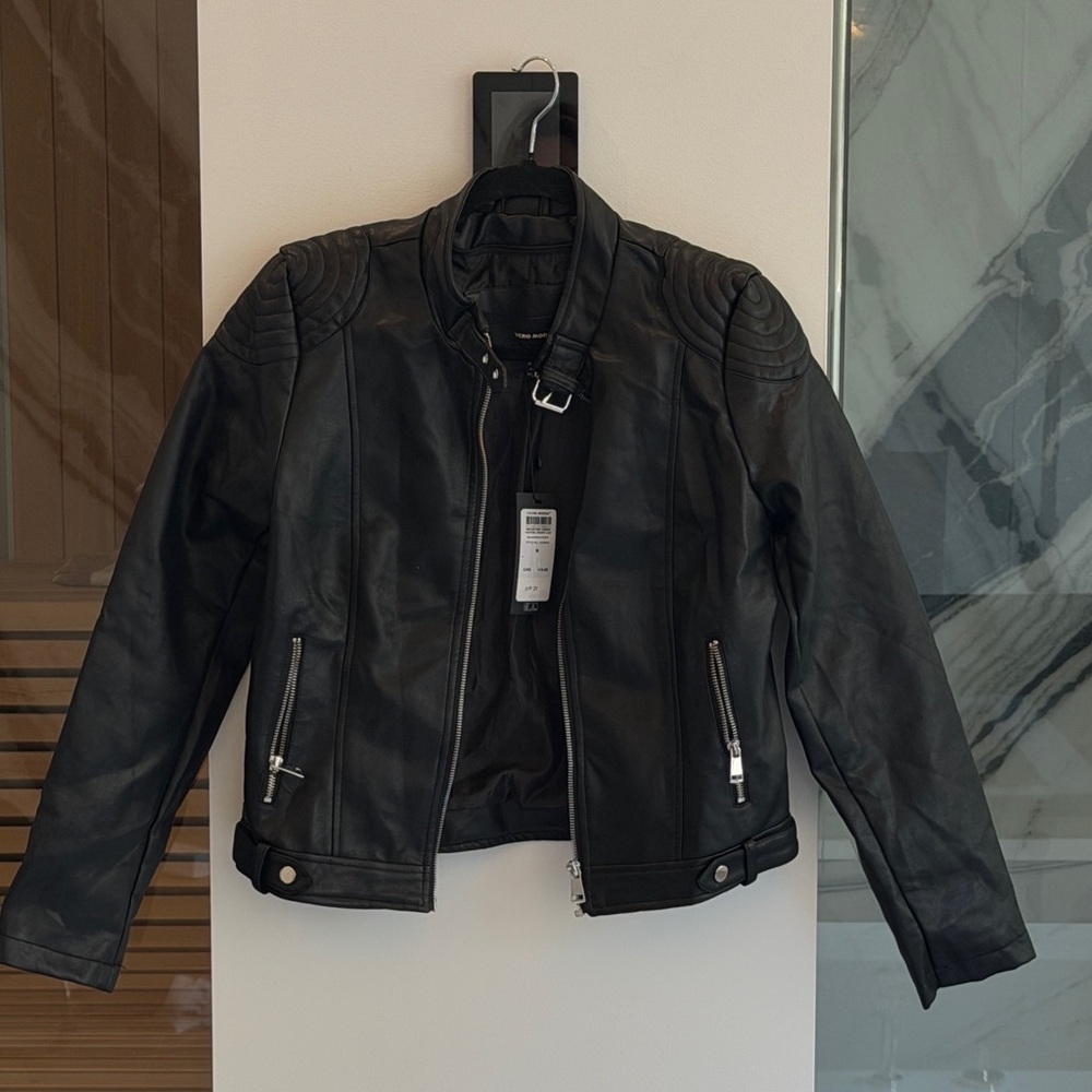 Vero Moda Black Coated Jacket